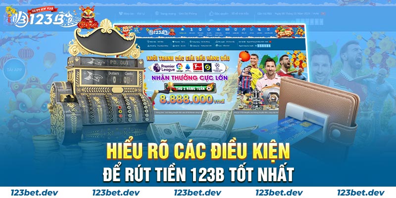 Hiểu rõ các điều kiện để RÚT TIỀN 123B tốt nhất